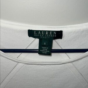 Lauren Ralph Lauren Classic White Dress